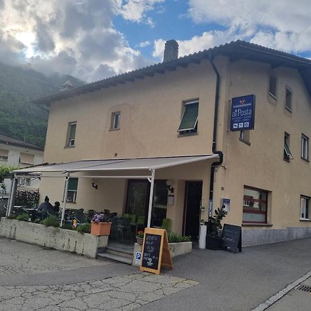 فندق Ristorante Pizzeria Al Posta, Con Alogio Malvaglia المظهر الخارجي الصورة