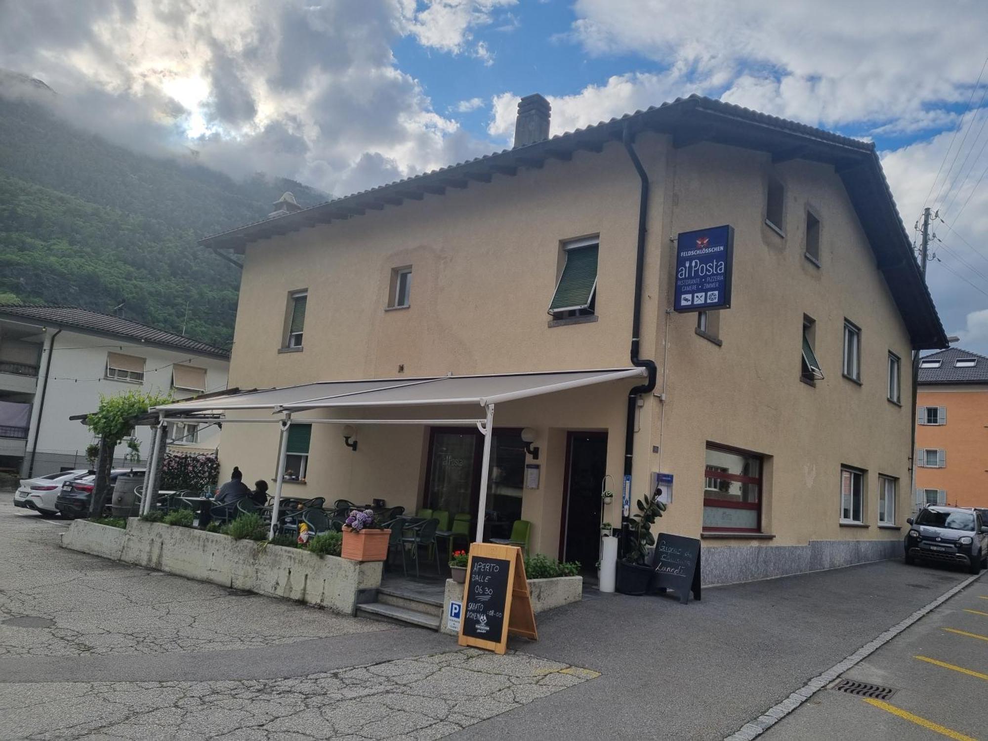 فندق Ristorante Pizzeria Al Posta, Con Alogio Malvaglia المظهر الخارجي الصورة